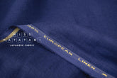 DEADSTOCK Japanese Fabric Shokunin Collection Orihimedaki Washed Linen - blue - 50cm